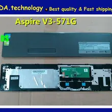 Wellendorff оригинальным идеальным Palmrest Крышка для er Aspire V3 V3-551G V3-571G V3-551 V3-571 palmrest комплект крышка с тачпадом