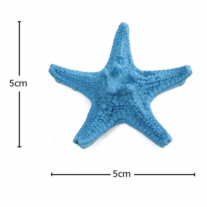 Переоценивают 3 шт./компл. смола Морская звезда морской рыбы тропические украшения-животные пляж Бэтмен против Супермена Океанский для аквариума Террариум свадебный Декор для дома