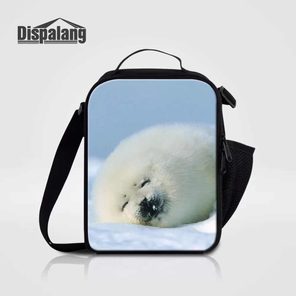 

Dispalang Seals Animal Thermal Insulated Lunch Bag For Women Kids Lunch Cooler Bag For School Lunch Box Bolsa Termica Lancheira