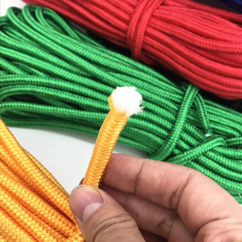 10MM Double color PolyPropylene Braided Rope Yacht sailing Camping Boat CLIMBING 