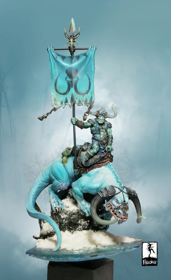 

[Loong Way Miniatures] Figone Rocco 170mm (not inculd the base) Resin Miniature