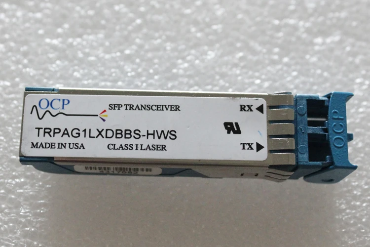 Оригинальный OCP TRPAG1LXDBBS-HWS 1.25G-1310nm-10km-SM-ESFP 1,25 г 1310nm 10 км SFP O ~ C ~ P