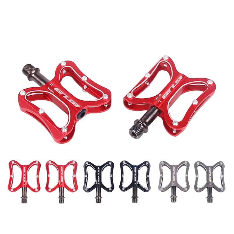 GC One Pair Durable Steel Titanium MTB Road Bike Bicycle Pedals Extenders Space