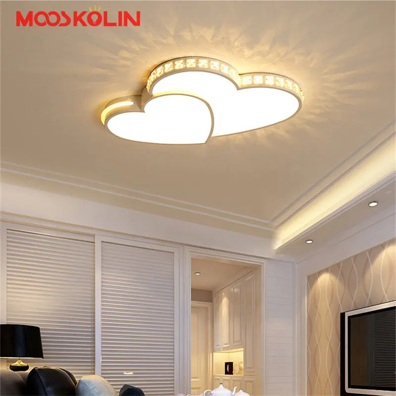 

New Modern LED Chandeliers for Wedding Living room Bedroom White Lustres de techo home lighting lampada luminaire AC85-260V
