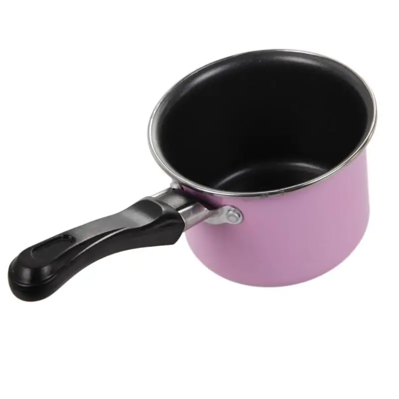 Portable Mini Pan Chocolate Milk Sauces Cuisine Pan Picnic Pot Kitchen Cookware Pans for Camping Cooking Making Egg Soup Food