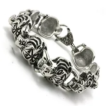 BC0099 Модный высококачественный Тигр король браслет 316 из нержавеющей стали горячая распродажа крутой животных Тигр Браслет