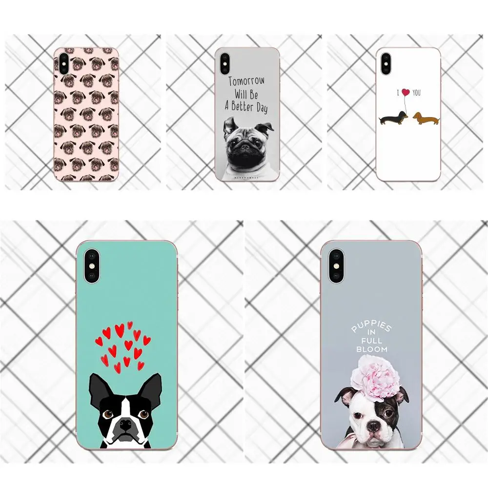 Высокое качество телефон аксессуары чехол для iPhone 4 4S 5 5C 5S SE 6 S 7 8 плюс X Такса Doxie