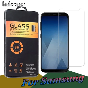 

50pcs 2.5D Tempered Glass Screen Protector For Samsung Galaxy Z1 Z2 Z3 Z4 ACE 3 4 A8S A9S Anti-Scratch Guard With Acrylic Box