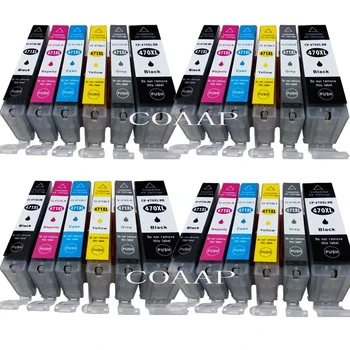 

24 Pack PGI470 CLI471 ink cartridge for Compatible CANON PIXMA MG5740 MG8640 TS5040 TS6040 Printer