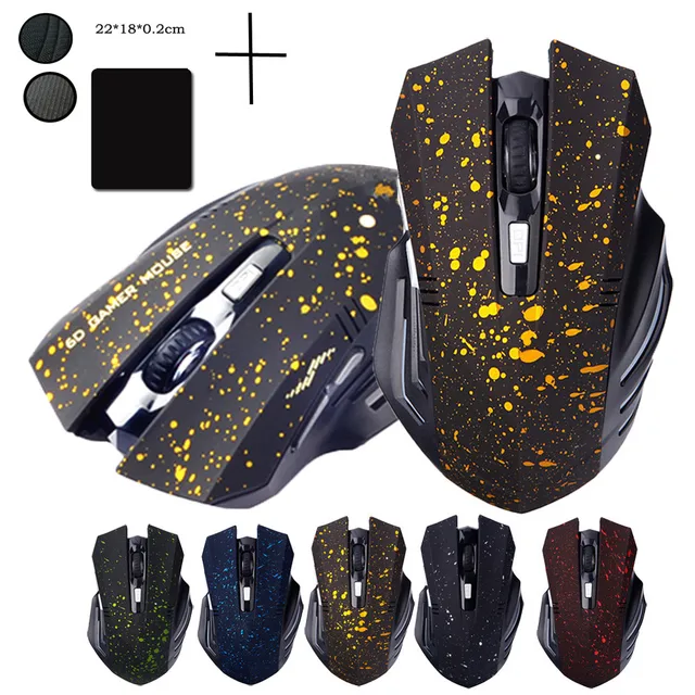 Cheap 2.4GHz Wireless Mouse 6D Cordless USB Receiver PC Computer Game Mice Mat Set For Laptop 6A30 Drop Shipping Cheap 2.4GHz Wireless Mouse 6D Cordless USB Receiver PC Computer Game Mice Mat Set For Laptop 6A30 Drop Shipping