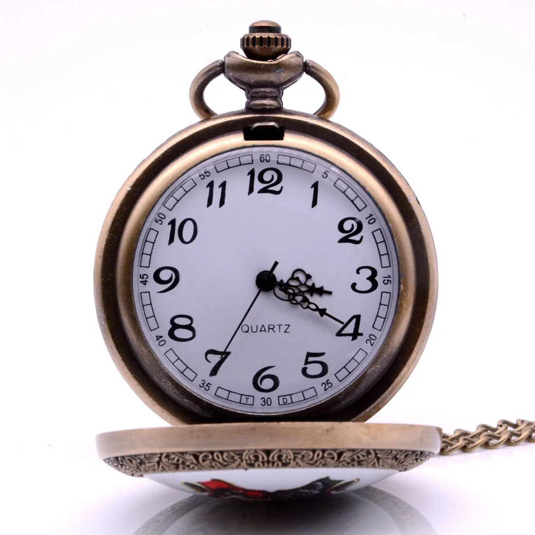 Винтажные Ретро H Гарри Поттер Хогвартс школьный купол кварцевые карманные часы аналоговый кулон ожерелье Мужские Женские часы цепочка подарок