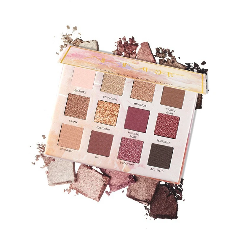 KIMUSE тени для век мраморные водонепроницаемые тени для век легко ...