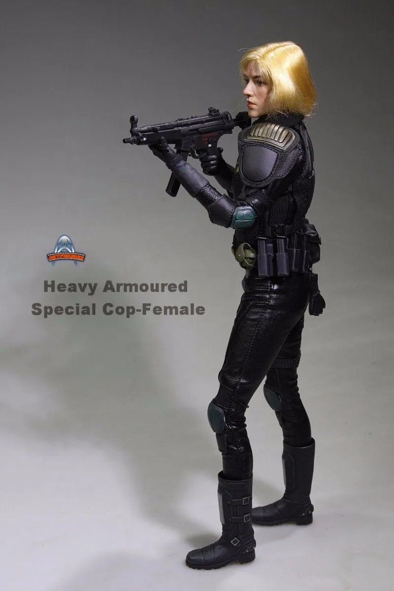 1/6 масштаб, JUDGE ANDERSON, 12 дюймов, фигурка, тяжелый бронированный специальный полицейский-Женский, AF020, коллекция