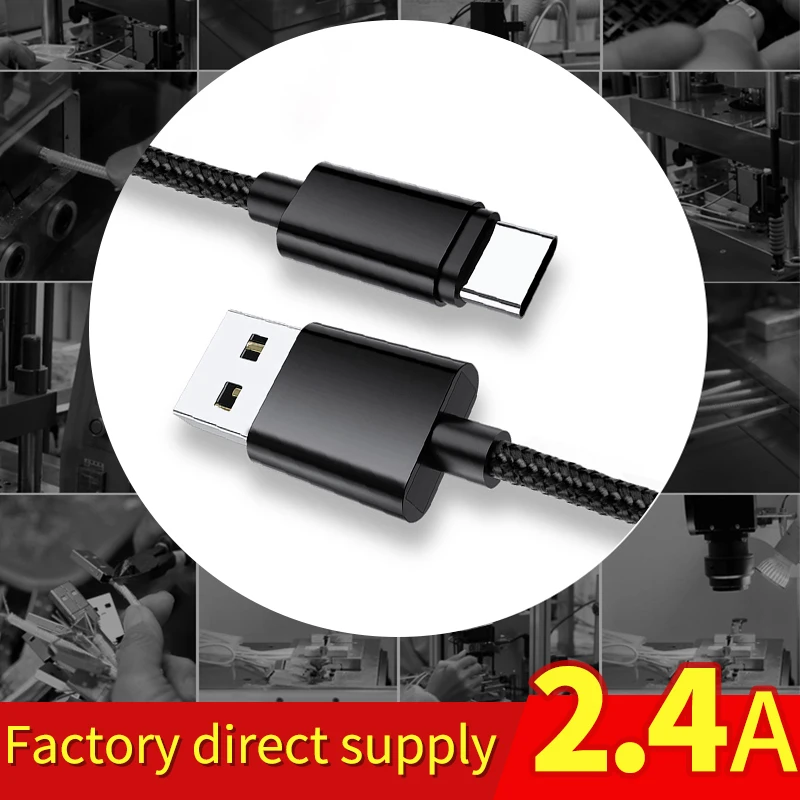

Yagoo Original Nylon Micro USB Cable For Xiaomi Redmi Mi Note 5 6 Metal Plug Phone 3A Fast Charger For Huawei Honor 8 9 Cables