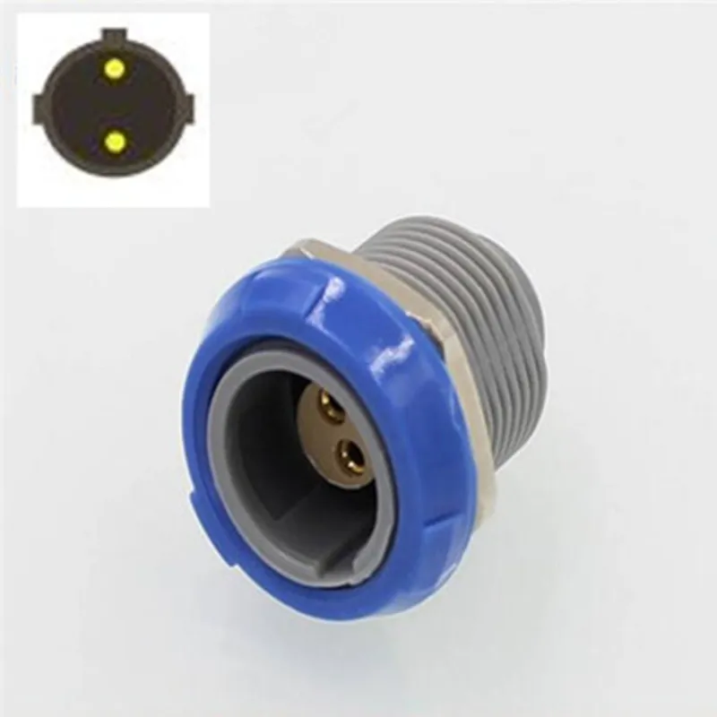 10 шт./лот Push-Pull самоблокирующийся для LEMO 2 PIN круговой пластиковый гнездовой