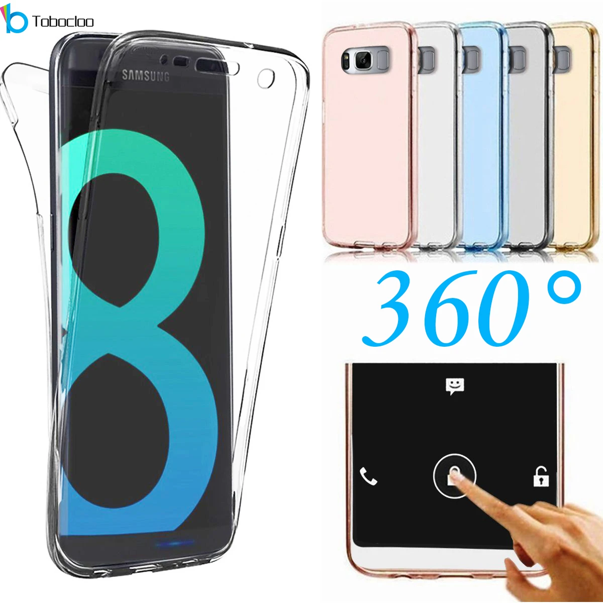 

Shockproof TPU 360 Case for Samsung Galaxy S5 S6 S7 edge S8 S9 S10 Plus S10e Note 3 4 5 8 9 J3 J5 J7 2016 2017 Prime 2 Neo Cover