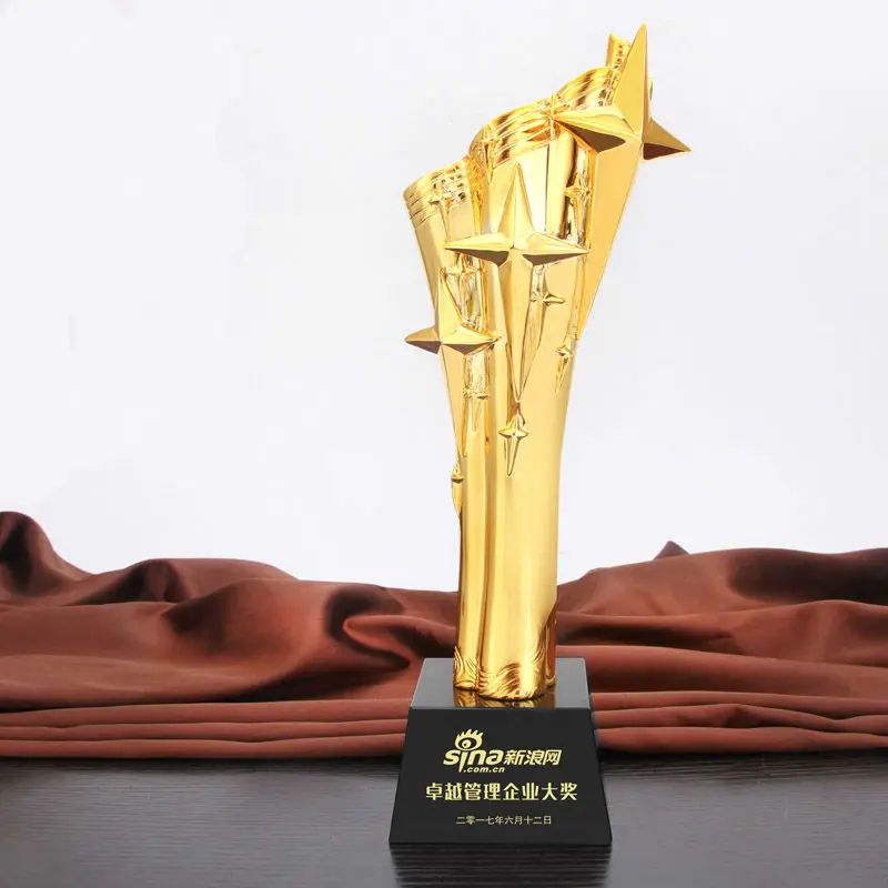Высокое качество! Новые трофеи из смолы высококачественный прозрачный стакан призовая Трофейная модель креативный металлический Кубок-корона