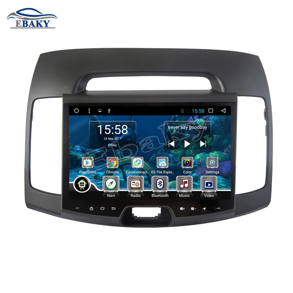 Cheap NaviTopia 9inch 1GB/2GB RAM Quad Core/Octa Core Android 7.1/8.1 Car DVD Radio for Hyundai Elantra 2015- with GPS/wifi 11