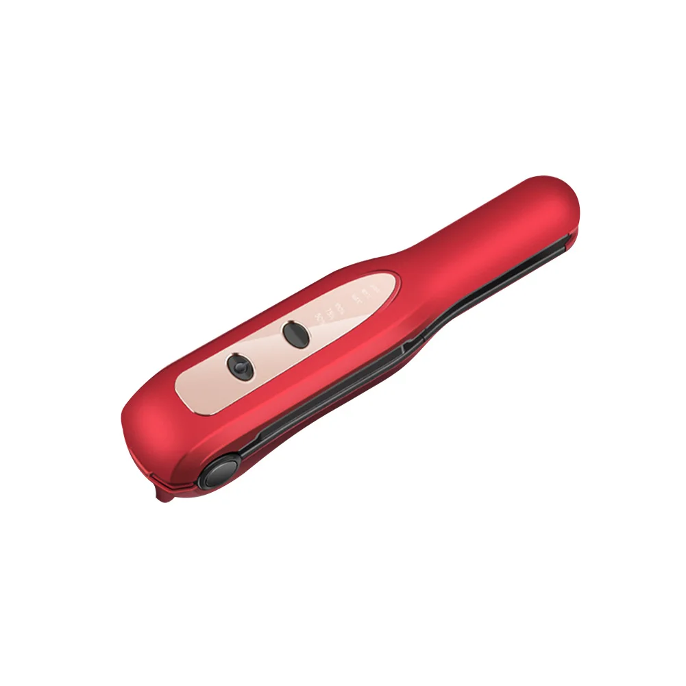 

USB Charging DIY Dual Use Tools Wireless Straightener Hair Curler Styling Travel Fashion Portable Small Adjustable Temperature