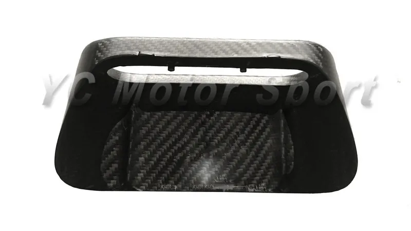 2008-2011 Lotus Exige S2 Elise S2 Heat AC Control Mounting Panel DCF Matte Finish Twill Weave (2)
