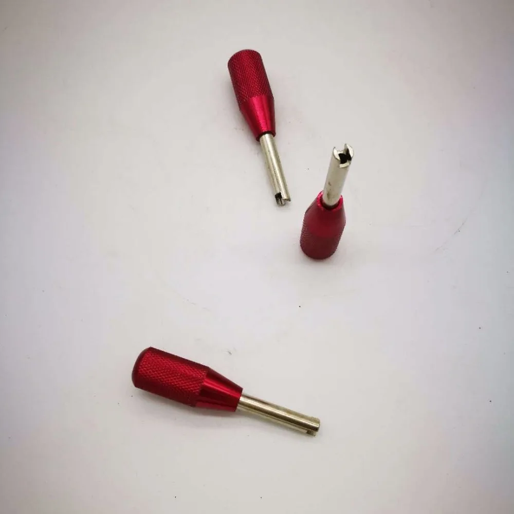 Auto Truck AC Tire Tyre Valve Dual End Installer removal tool tire valve stem puller R12 R134a Wrench Spanner Repair Tool