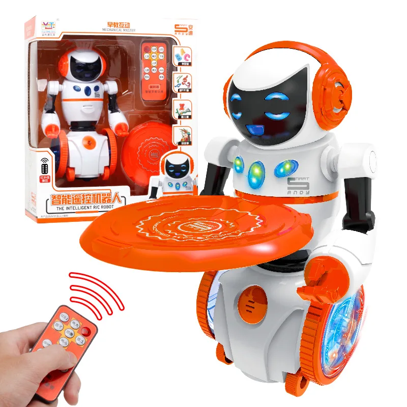 Infrared remote control robot children selling early childhood story