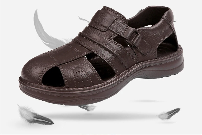 Мужские сандалии летние PU повседневное Уличная обувь для мужчин пляжные сандалии Лидер продаж воды обувь Erkek Sandalet Tenis Masculino Sandali Uomo
