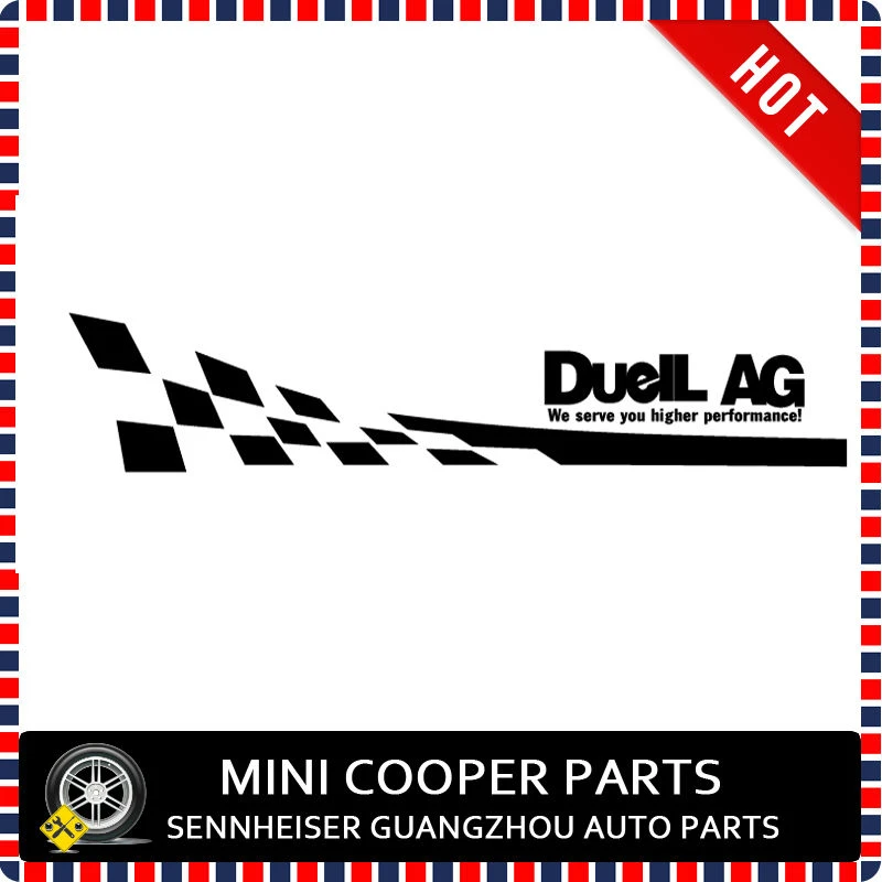 Brand New Oracal Style Car Body Sticker Duell Ag Pattern For Mini ...