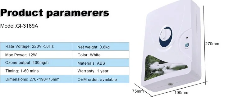 Дропшиппинг генератор озона 220 в 600 мг/ч O3 дезинфектор озонатор ионизатор O3 таймер очистители воздуха масло растительное мясо свежее