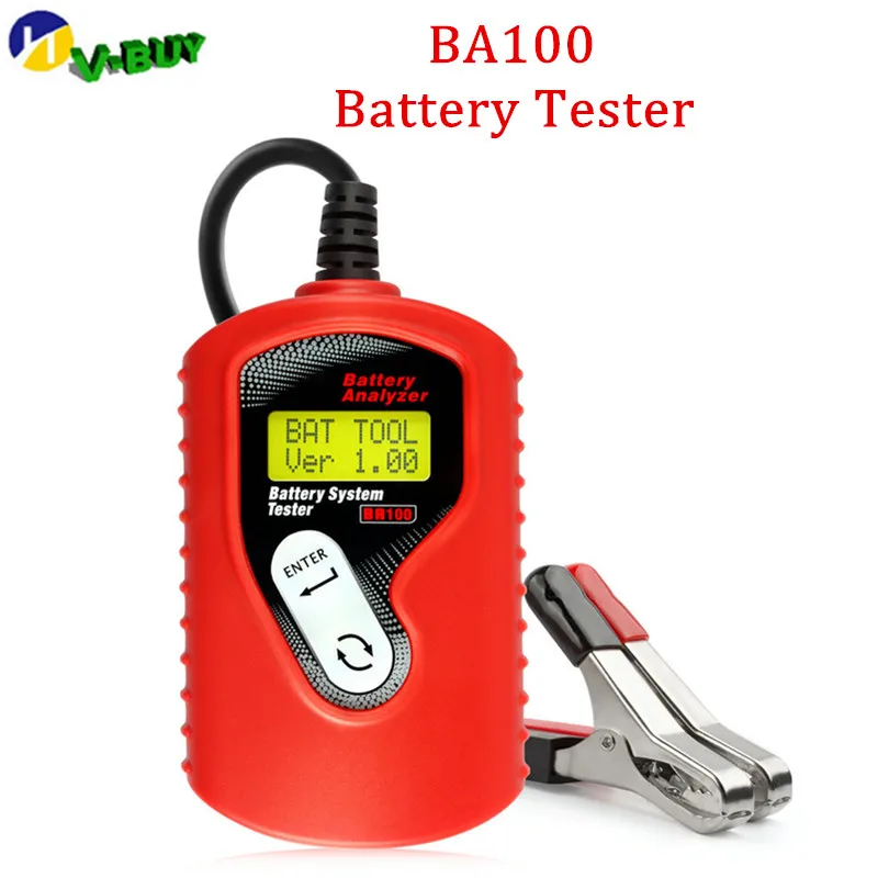 New Arrival!! Original Factory 12V Digital Battery Tester BA100 Vehicle