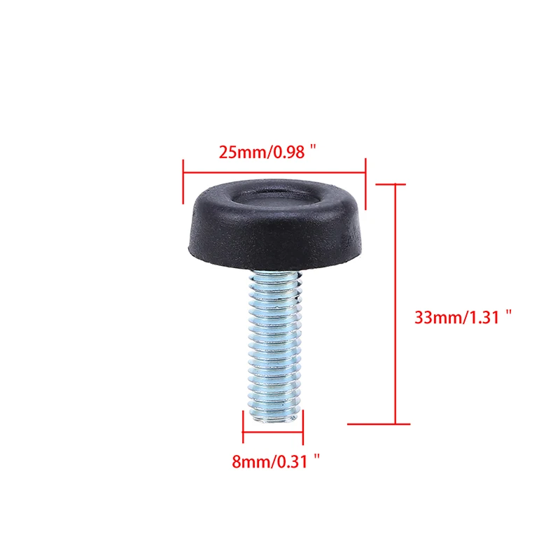 Chair Leg Protectors Screw 4Pcs Adjustable Table Legs Table