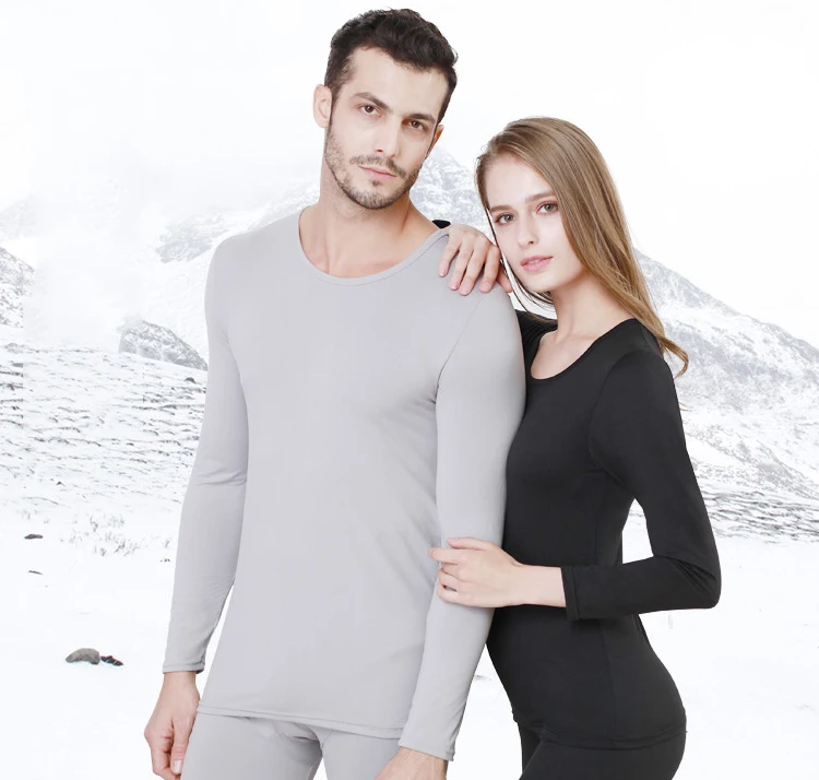 Queenral Long Johns For Male Female Warm Thermal Underwear Thermal Clothing Men Woman Winter Plus Size L - XXXL Thermal Suit 12