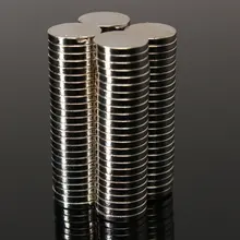 50 Pieces/Pack 10 mm x 1mm Magnetic Materials Neodymium Magnet Mini Small Round Disc Magnet Home Decorations Fridge