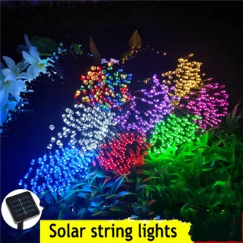 

Solar Lights Strip String Lights Waterproof Outdoor Lighting 8 Models LED Fairy-tale Wedding Garden Decoration Night Light Lamp