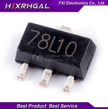 

50PCS 78L10 SOT89 KIA78L10 SMD transistor