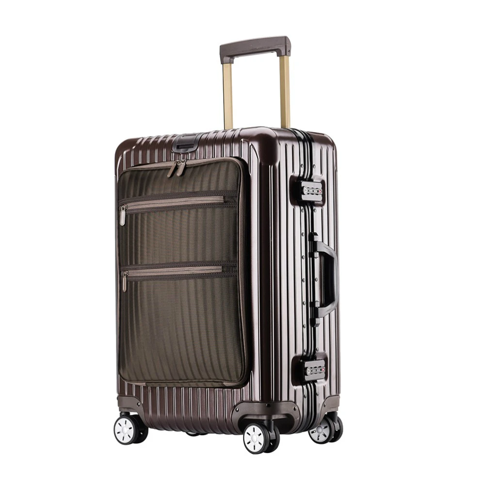 Дорожный чемодан на колесиках чехол PC+ ABC алюминиевая рама с замком TSA чехол с сумкой для ноутбука универсальная колесная тележка