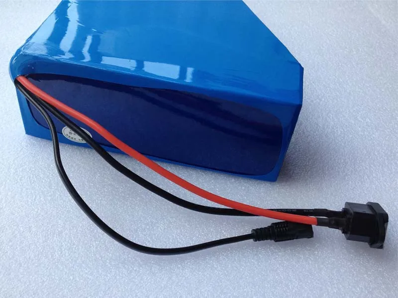 Большой треугольник Электрический велосипед батарея 48V 30AH литиевая для 750w 1000w 1500w