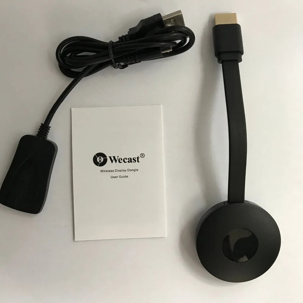 Новая упаковка Высокое качество wifi дисплей HD ТВ ключ Wecast E8 ТВ-палка Miracast Airplay DLNA ТВ-палка