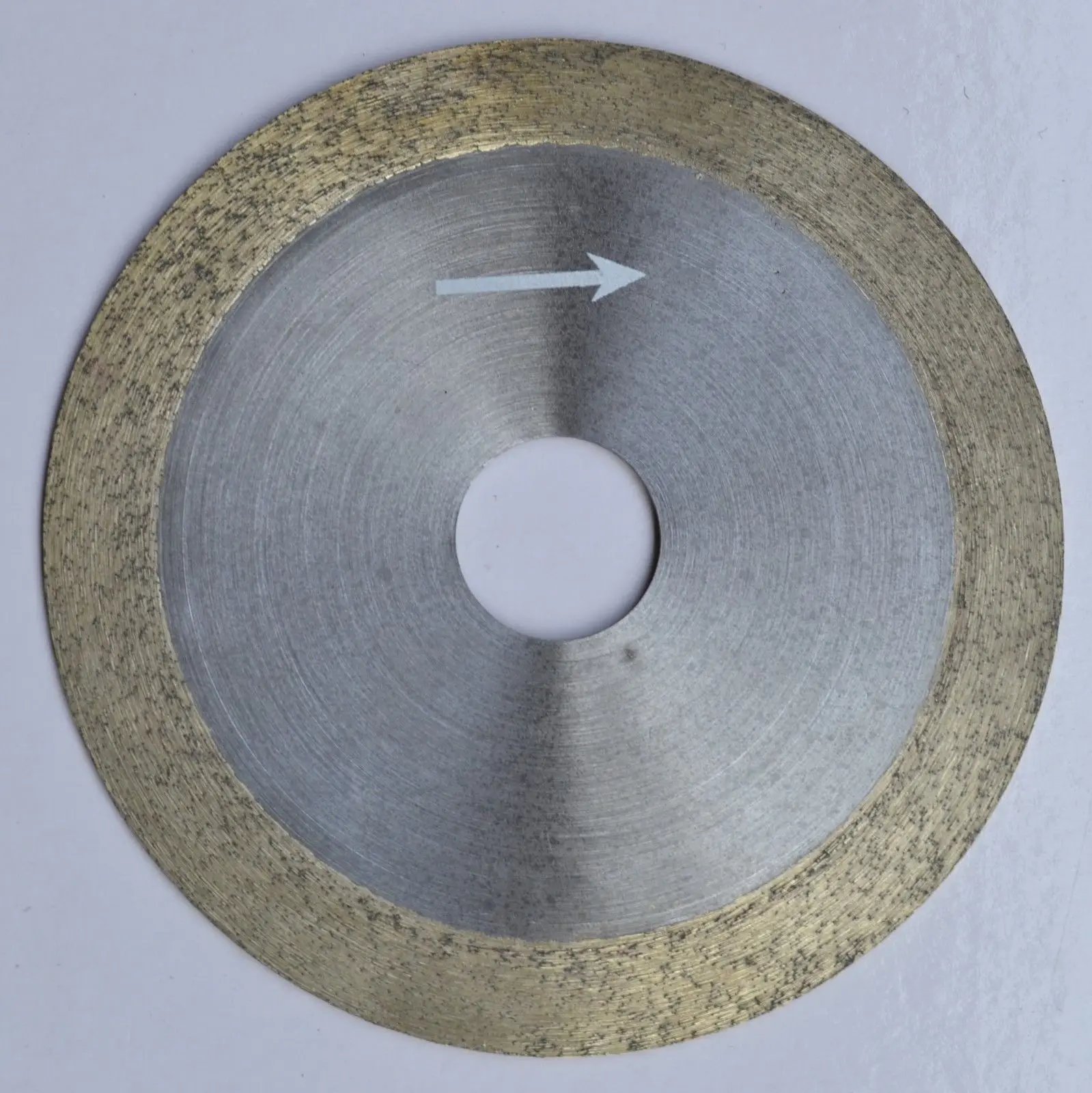 4" 100mm x 20mm x 1mm Diamond continuous rim saw blade Glass Wet