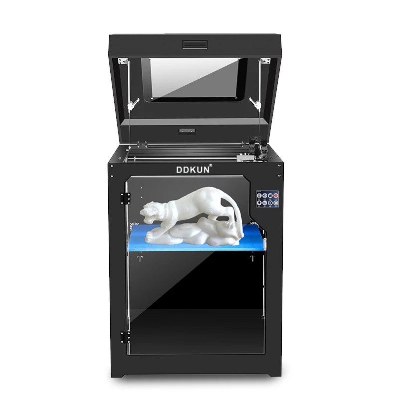 3D принтер Impressora с сенсорным экраном двухэкструдер большой металлической рамой|3D