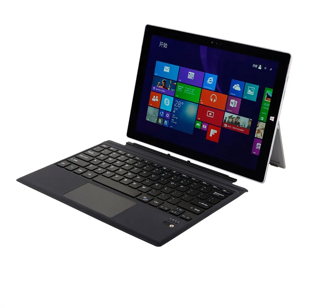 VOBERRY портативная клавиатура с Bluetooth беспроводная клавиатура для microsoft Surface бизнес планшет 4