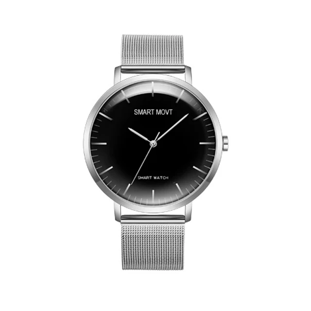 Bluetooth Смарт-часы мужские спортивные часы Шагомер мужские наручные часы лучший бренд класса люкс Кварцевые водонепроницаемые металлический ремешок Relógio - Цвет: Steel strip silver