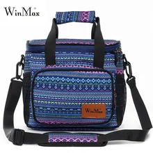 2019 Food Fresh Keep Lunch Cooler Bag Large Capacity Picnic Travel Storage Icepack Thermal Insulated Fashion Lunch Bags Bolsas