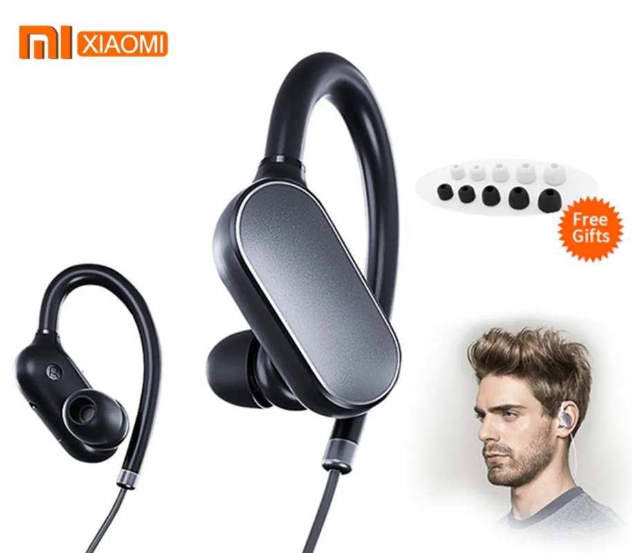 

Original Xiaomi Bluetooth Earphone Headset With Mic Sports Wireless Earbuds Bluetooth 4.1 IPX4 Waterproof Xiaomi fron de ouvido