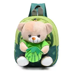 Горячая 2019 милый медведь дети рюкзак мультфильм Плюшевый школьный рюкзак подарки для детей детский сад мальчик девочка ребенок студент
