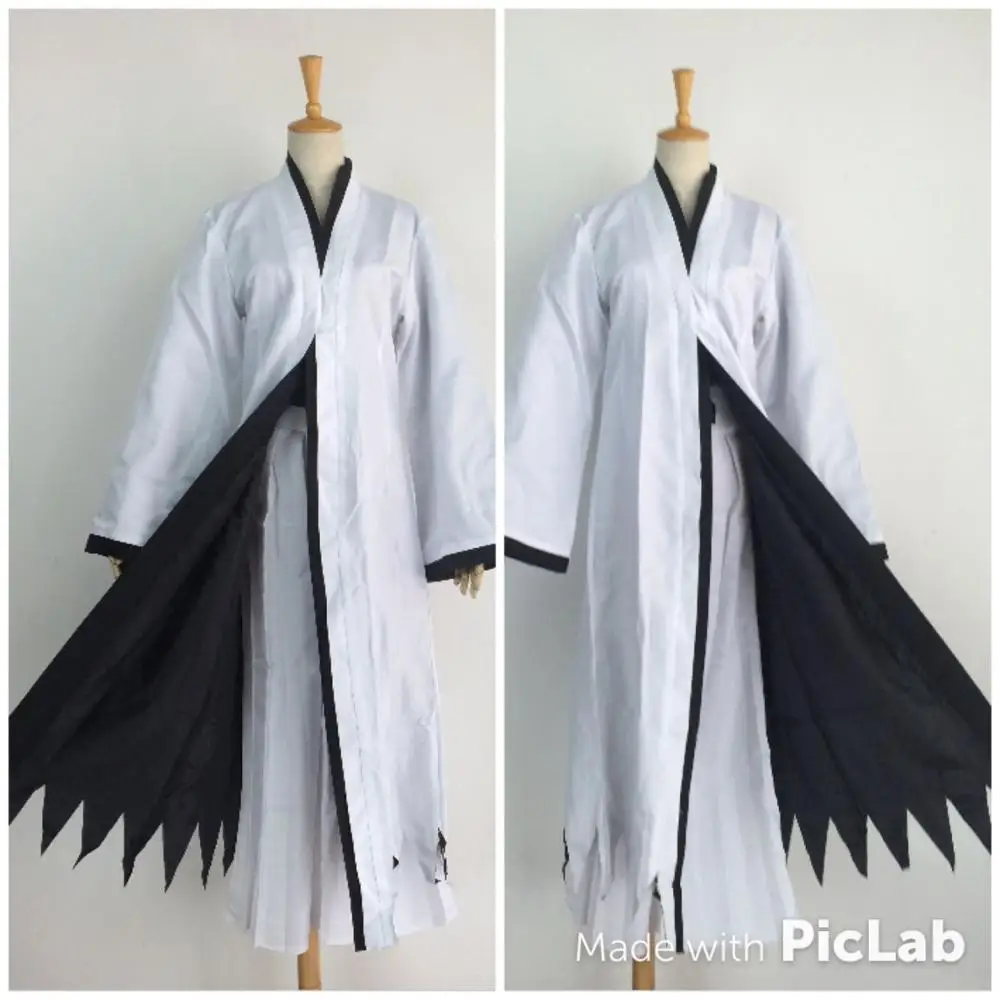 Горячее предложение, аниме, косплей костюм Bleach Kurosaki Ichigo Robe плащ пальто японского аниме косплей костюм на Хэллоуин - Цвет: costumes