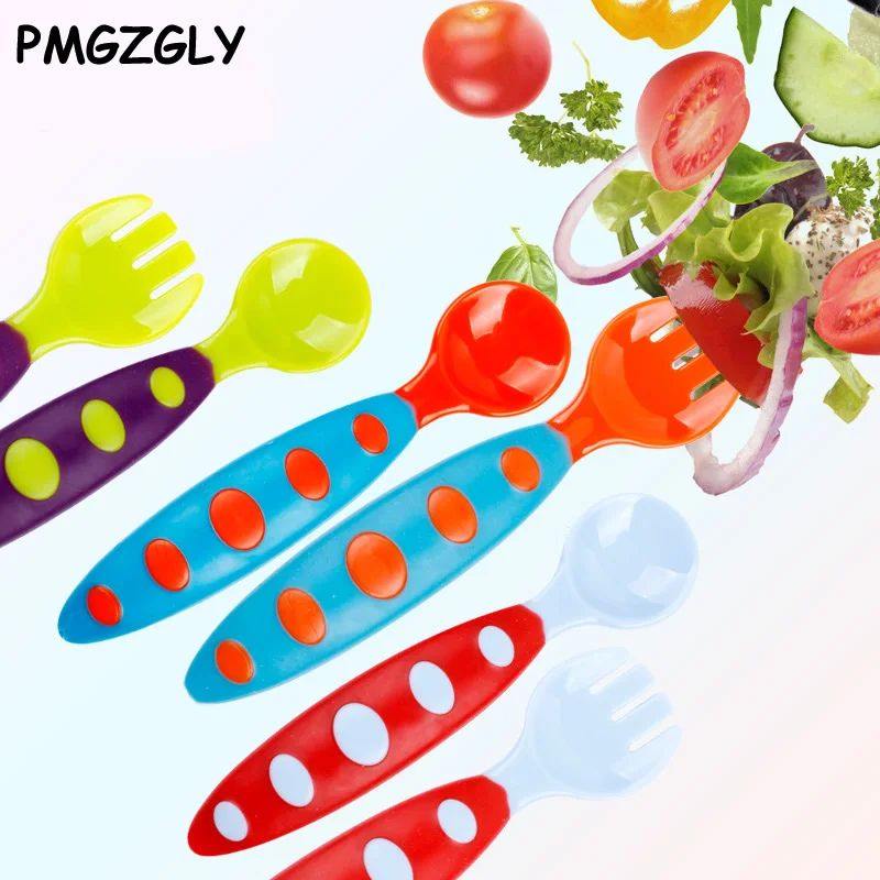 

Baby Spoon And Fork Feeding Kids Utensils Child Fork Baby Cutlery For Children Bpa Free Baby Things Feeder Gadget Toddler Spoon