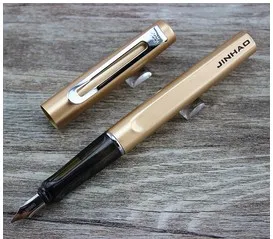 Роскошный бренд Jinhao X750 599 серебро Нержавеющая сталь перьевая ручка Средний 18KGP перо школьные офисные чернильные ручки подарочные канцелярские принадлежности - Цвет: 01