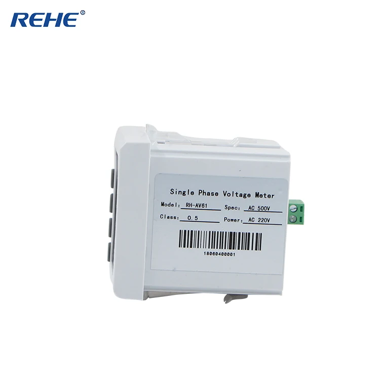 REHE AC RH AV61 72*72 мм высококачественный цифровой монофазный вольтметр светодиодный