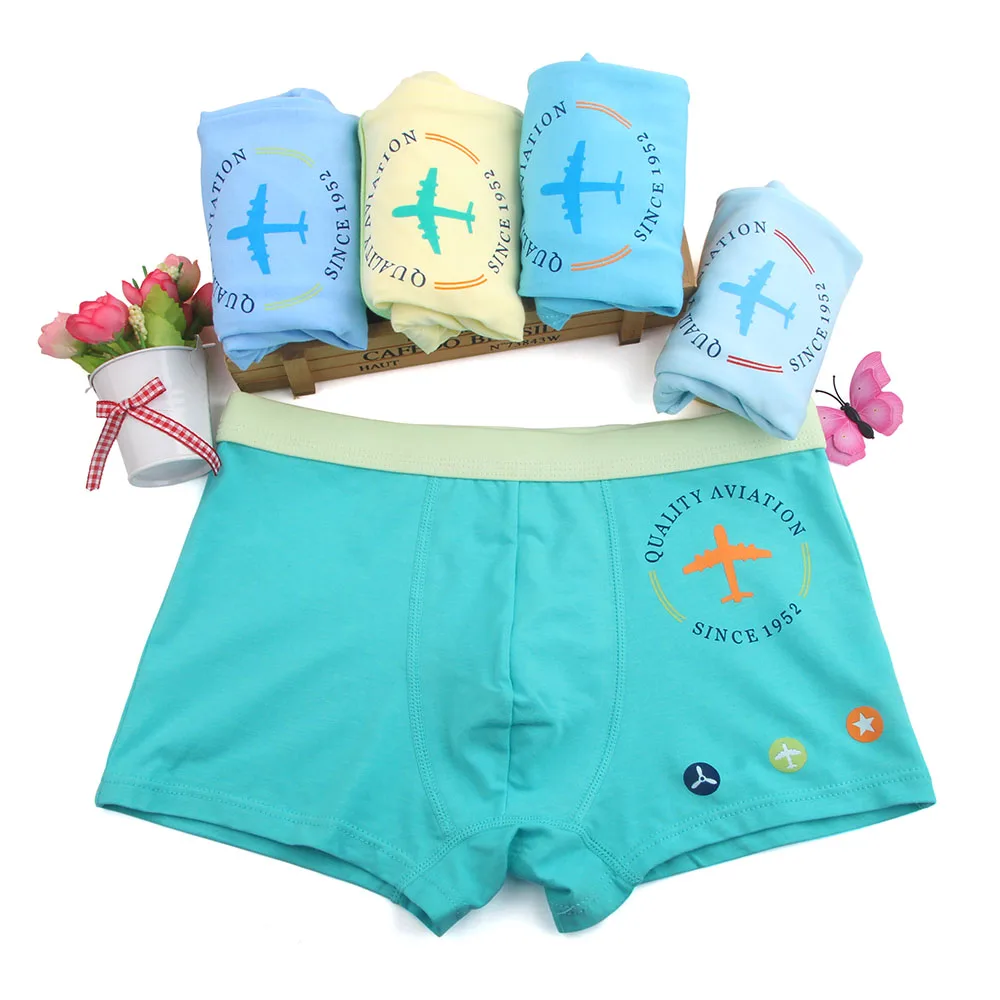 13-Random 3colors Детское нижнее белье для мальчиков из хлопка удобные Однотонные трусы-боксеры для мальчиков нижнее белье из 3 предметов для детей от 2 до 18 лет - Цвет: 13-Random 3colors